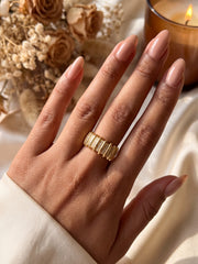 Bold Spark Multi-Band Ring