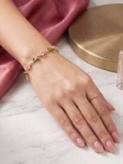 Tulip Love Pink Blossom Bracelet
