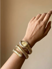 Serpentine Golden Luxe Watch