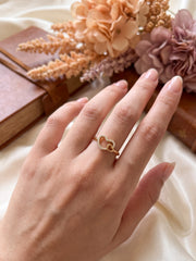 Eternal Heart Pavé Ring