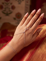 Solina Pearl Silver Haath Pan