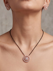 Meher Floral Mandala Mangalsutra Set