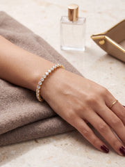 Snow Diamond Crystal Bracelet