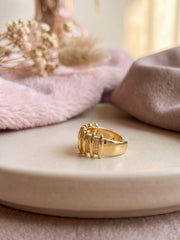 Bold Spark Multi-Band Ring