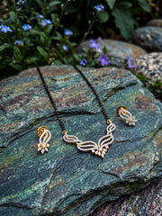 Milan Leaf Radiance Mangalsutra Set