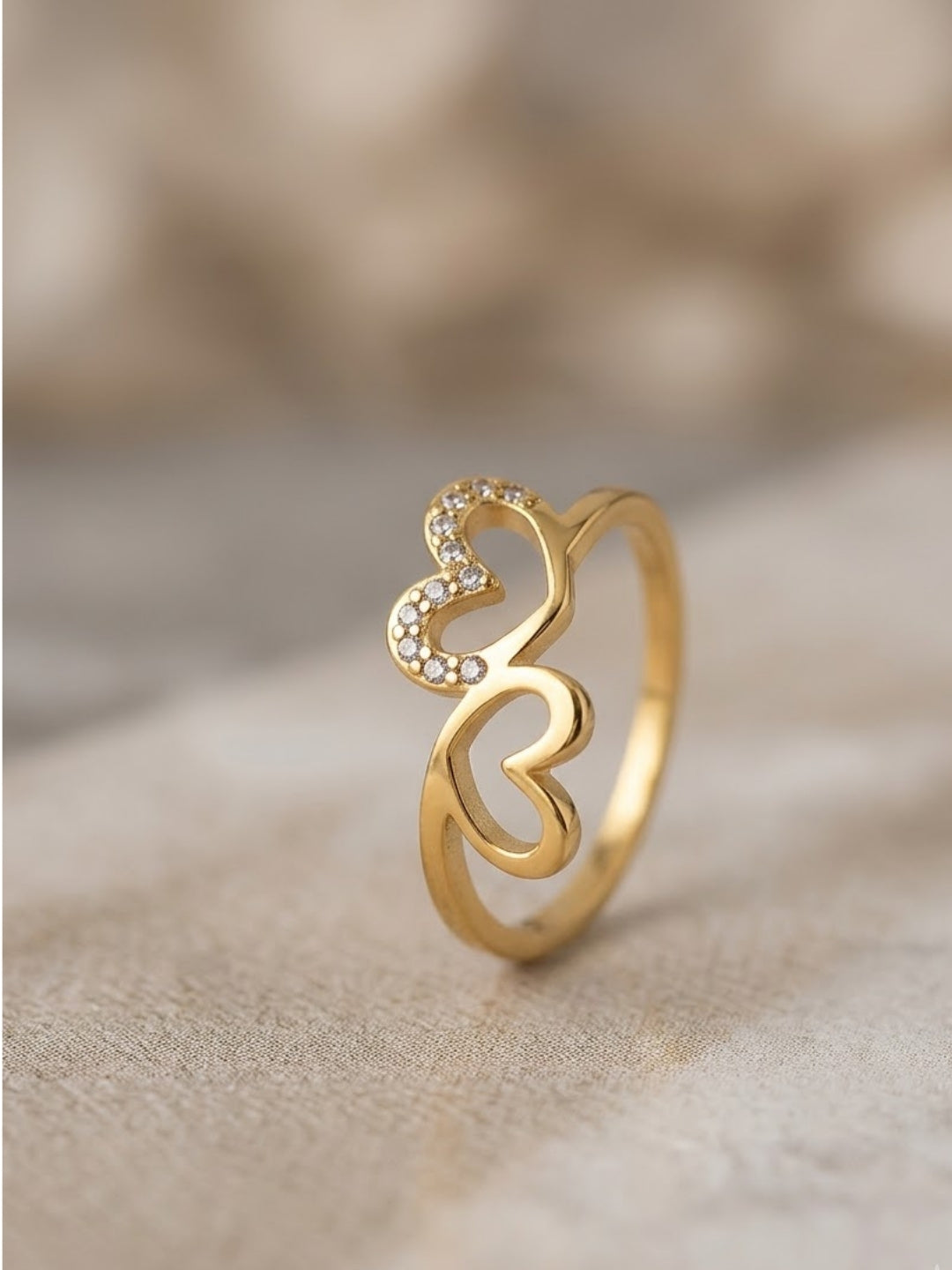 Soulmate Open Heart Ring