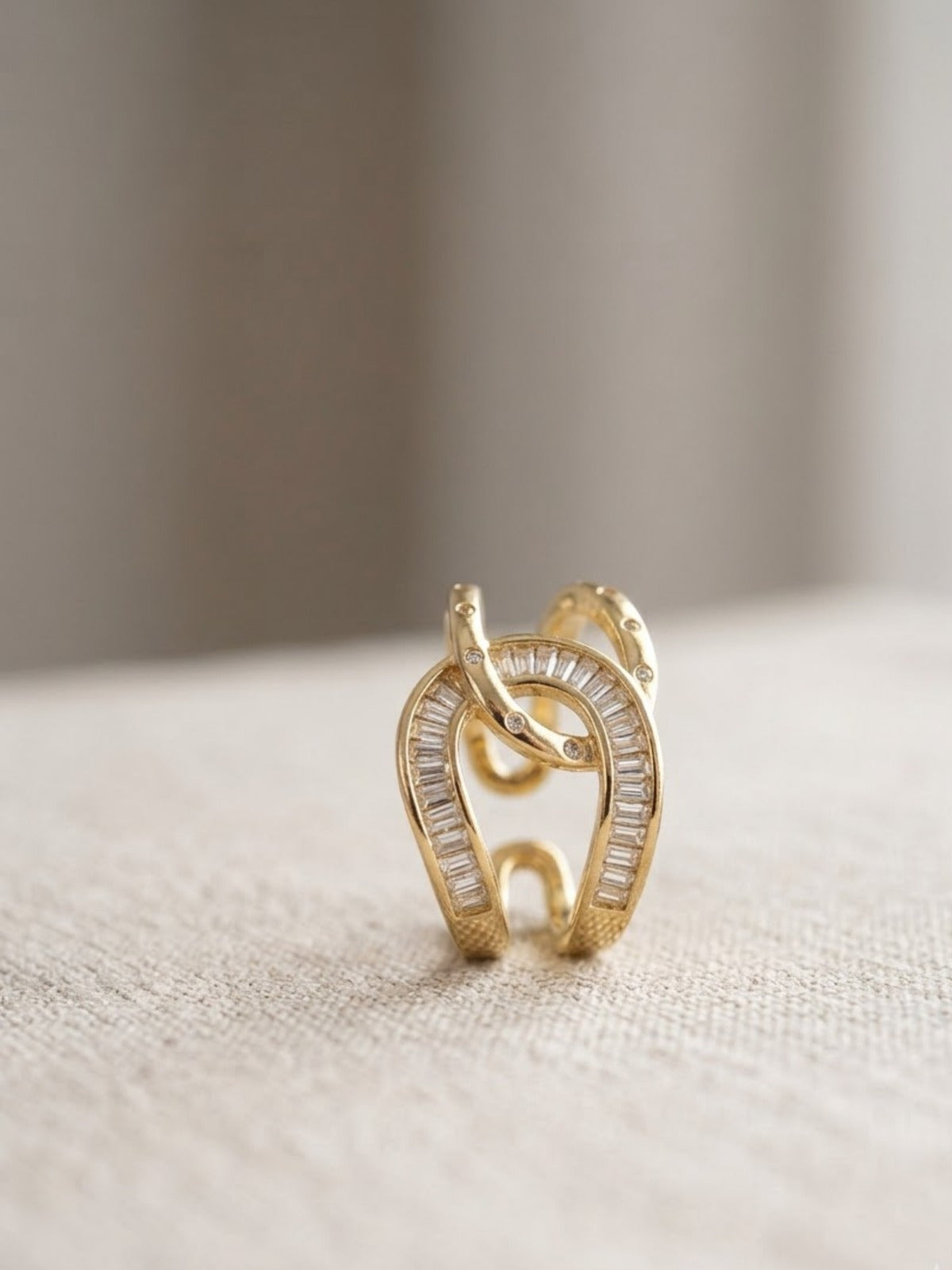 Moira Intertwined Diamond Ring