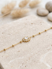 Sparkie Sunburst Crystal Bracelet