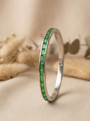 Spring Emerald Silver Kada
