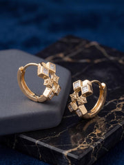 Aurora Bali Geometric Hoop Earrings