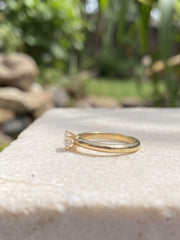 Diamond Spark Solitaire Ring