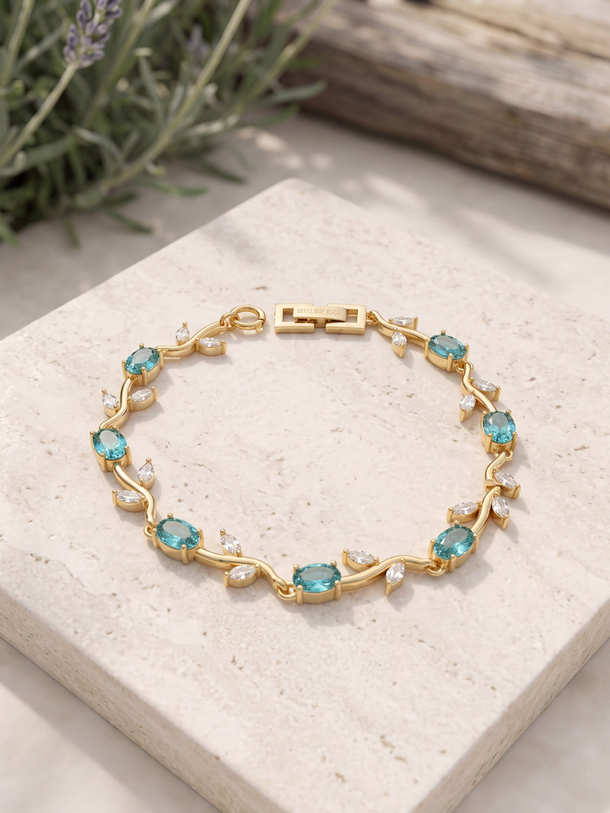 Tulip Love Sky Blue Bracelet