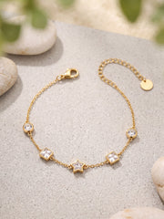 Starlight Gold Cable Bracelet