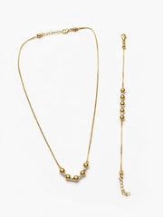 Golden Minimal Grace Mangalsutra Set