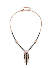 Rose Tassel Radiance Mangalsutra